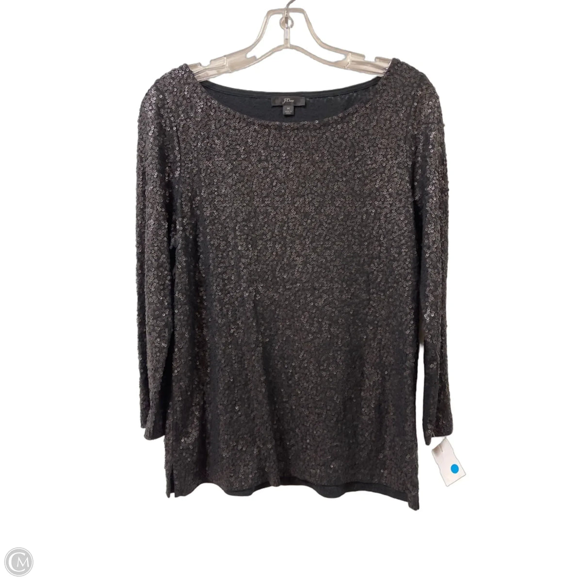 Top Long Sleeve By J. Crew In Black, Size: M