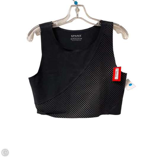 Athletic Tank Top By Spanx In Black, Size: Xl