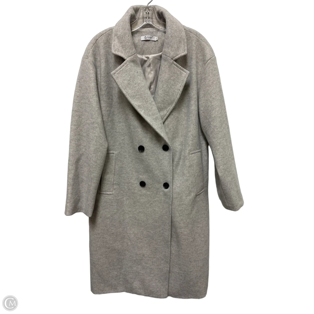 Coat Other By Clothes Mentor In Grey, Size: M