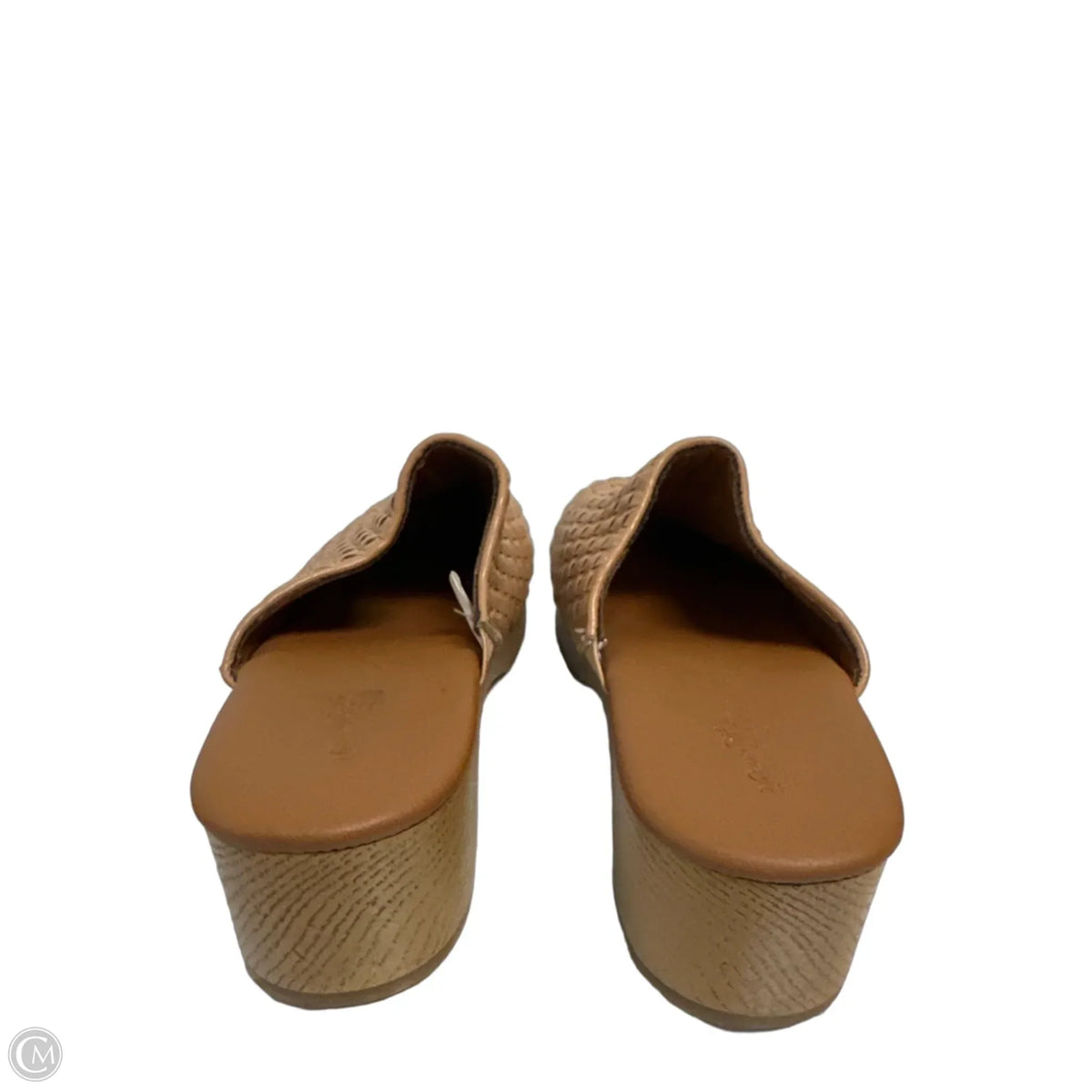 Shoes Heels Block By Universal Thread In Brown, Size: 9.5