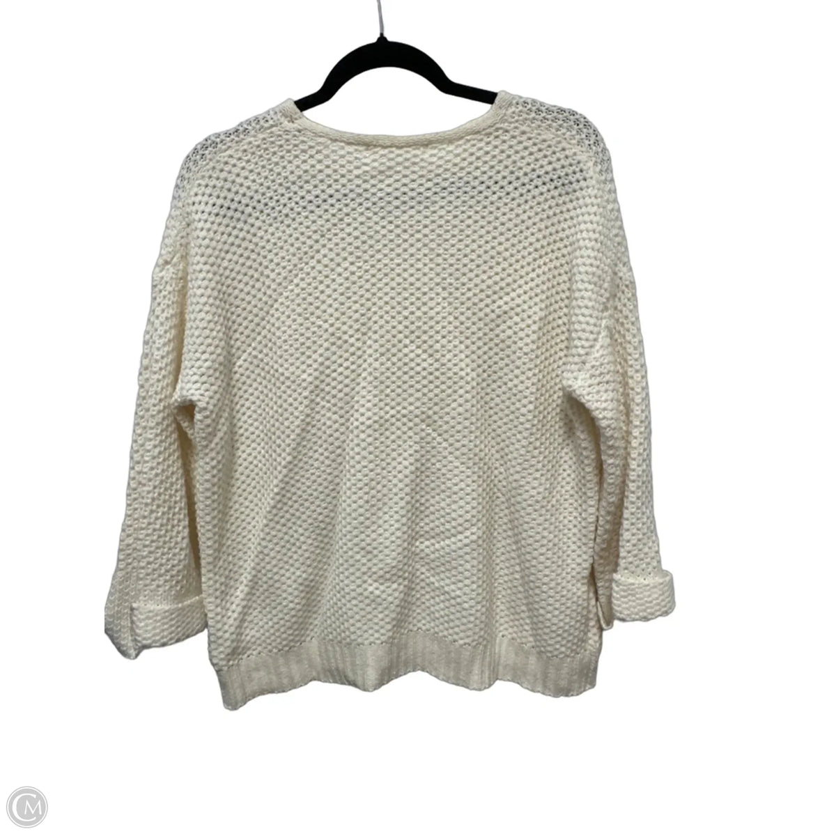 Sweater By Mustard Seed In White, Size: M