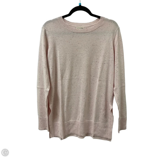 Sweater By Maison Jules In Pink, Size: M