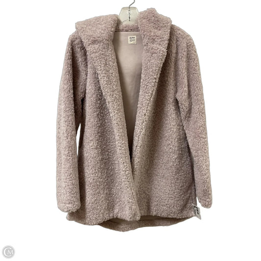 Coat Faux Fur & Sherpa By Dylan In Purple, Size: S