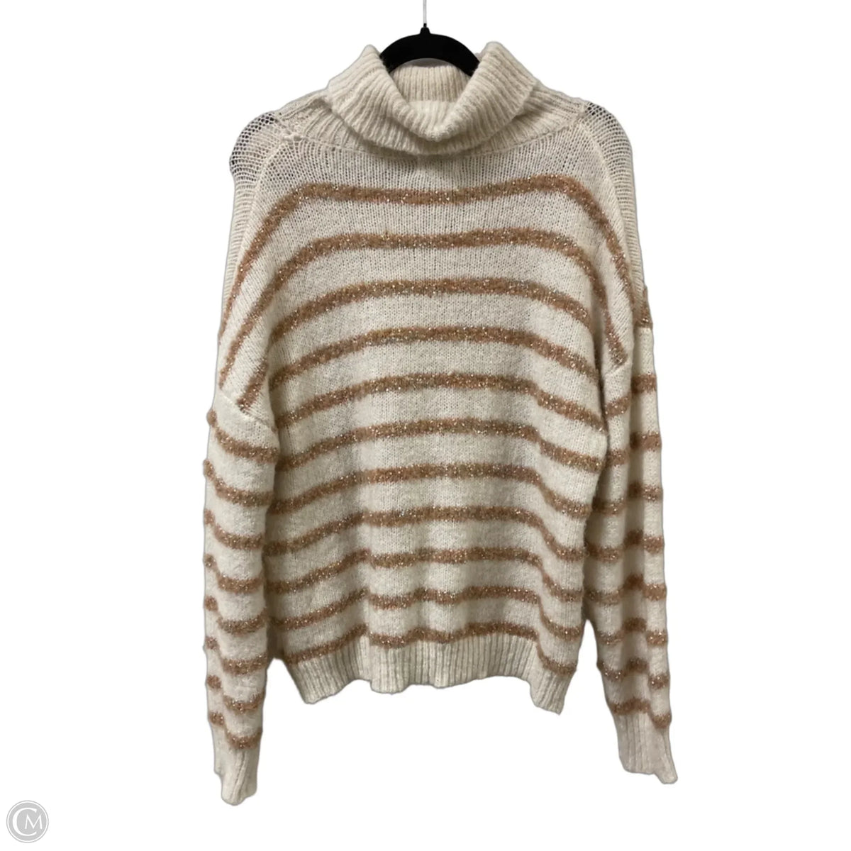 Sweater By Molly Bracken In Striped Pattern, Size: M