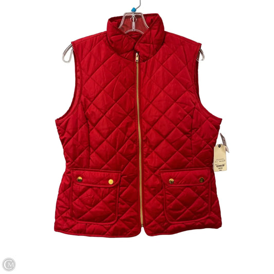 Vest Puffer & Quilted By St Johns Bay In Red, Size: M