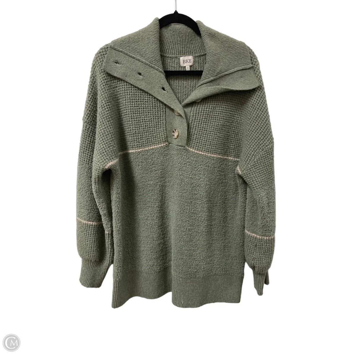 Sweater By Bke In Green, Size: M