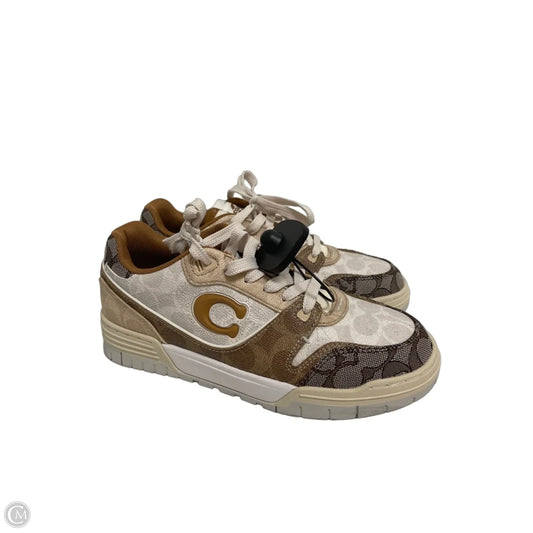 Shoes Designer By Coach In Brown, Size: 7.5