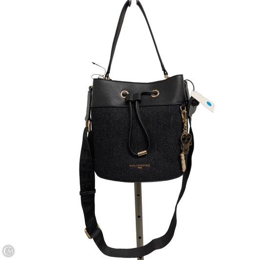 Crossbody Designer By Karl Lagerfeld, Size: Medium