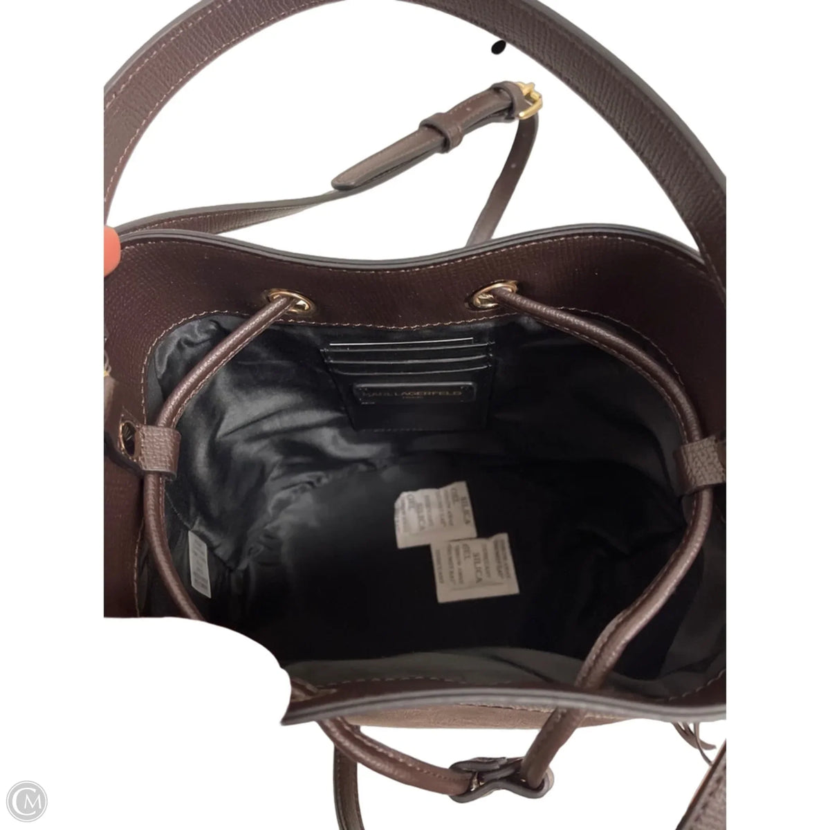 Crossbody Designer By Karl Lagerfeld, Size: Medium