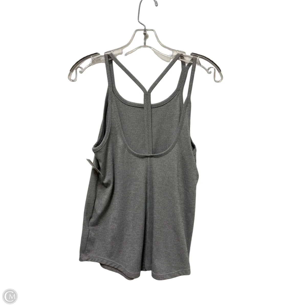 Athletic Tank Top By Nike In Grey, Size: S