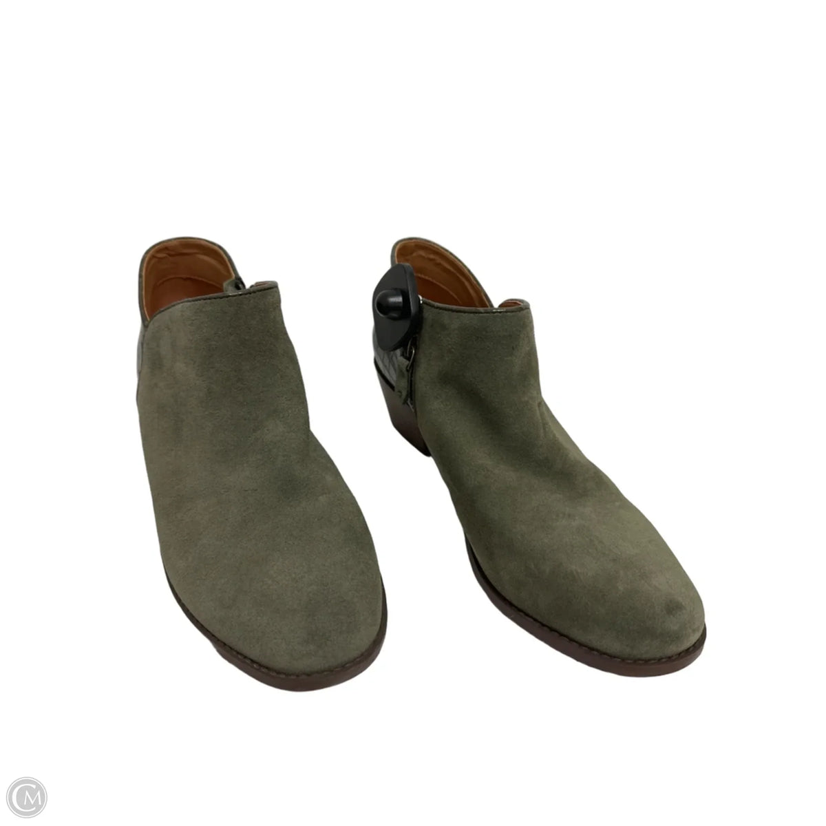 Boots Ankle Flats By Vionic In Green, Size: 9