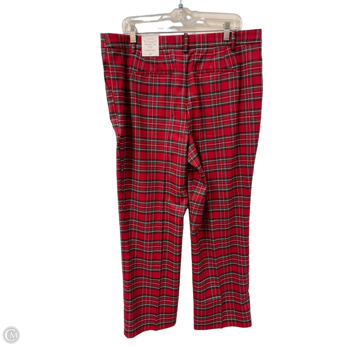 Pants Dress By Talbots In Plaid Pattern, Size: 16