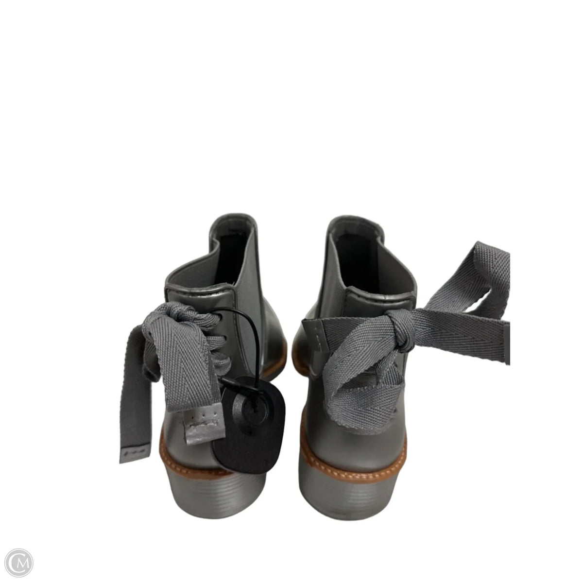 Boots Rain By Bernardo In Silver, Size: 6