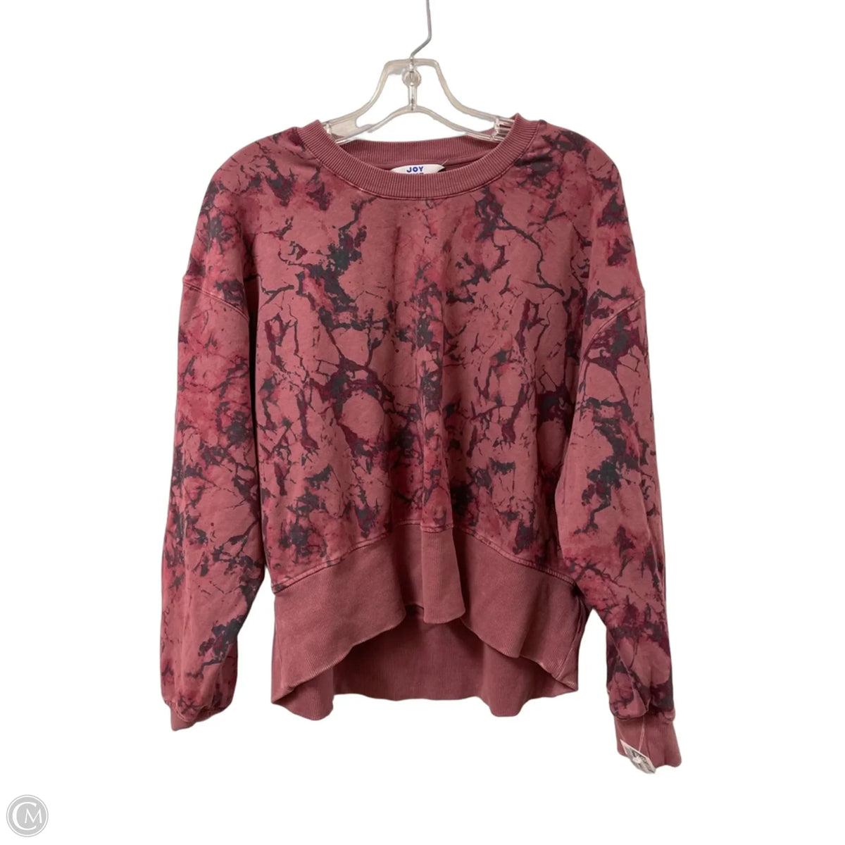 Athletic Sweatshirt Crewneck By Joy Lab In Red, Size: L