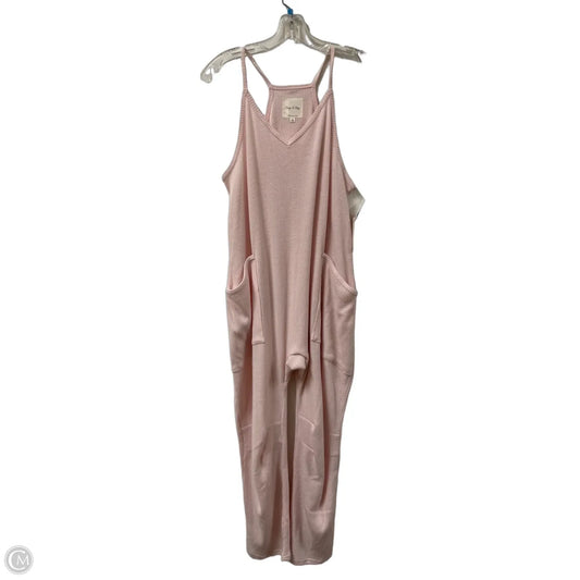 Jumpsuit By Clothes Mentor In Pink, Size: S