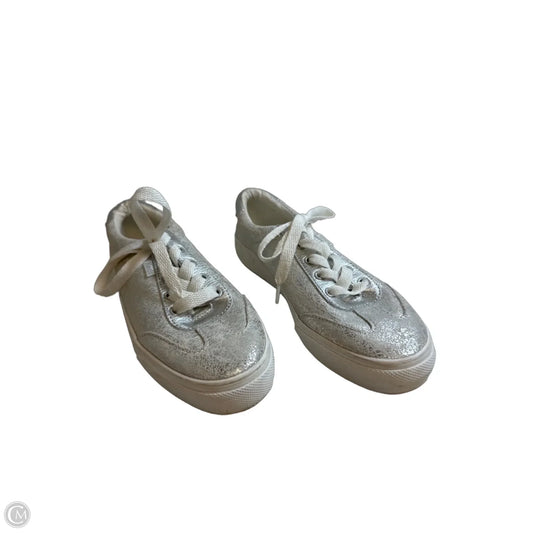 Shoes Sneakers By Keds In Silver, Size: 6.5