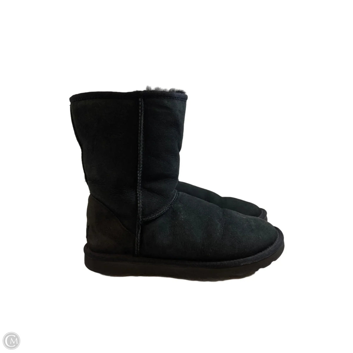 Boots Designer By Ugg In Black, Size: 9