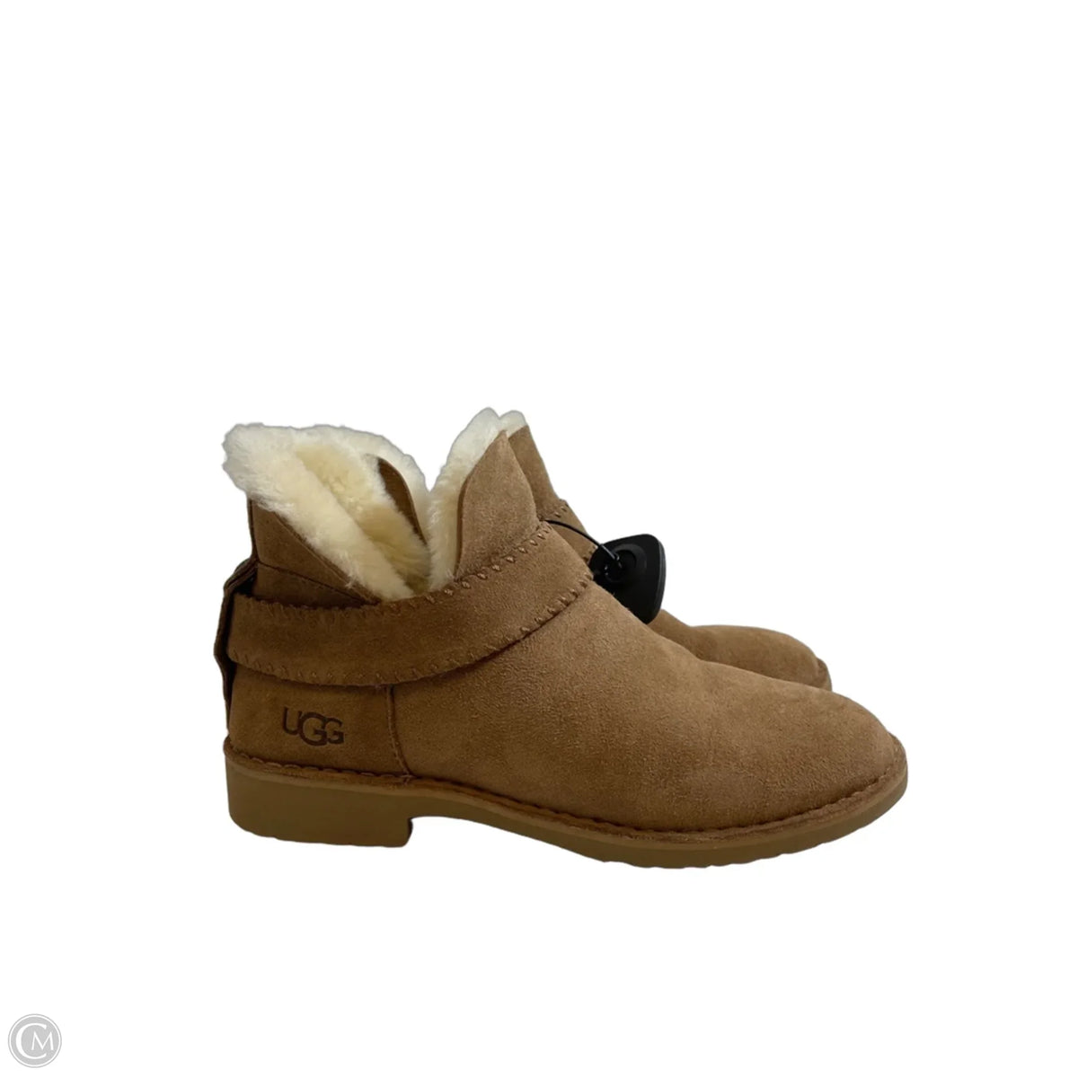 Boots Designer By Ugg In Brown, Size: 9.5