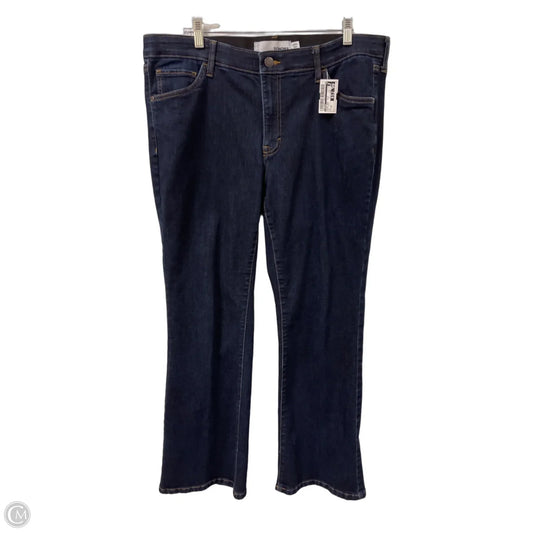 Jeans Boot Cut By Sonoma In Blue Denim, Size: 16