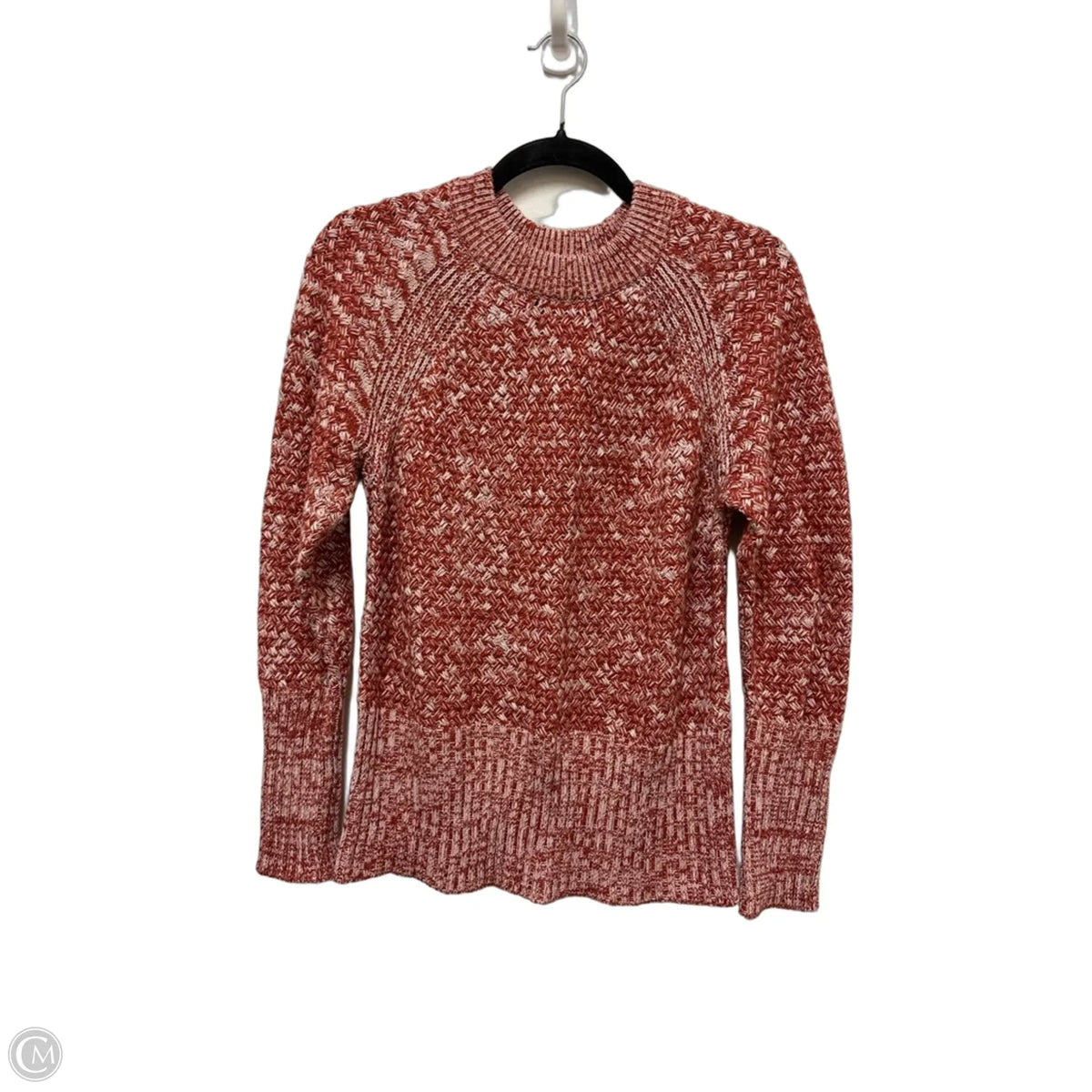 Sweater By Universal Thread In Orange & White, Size: Xs