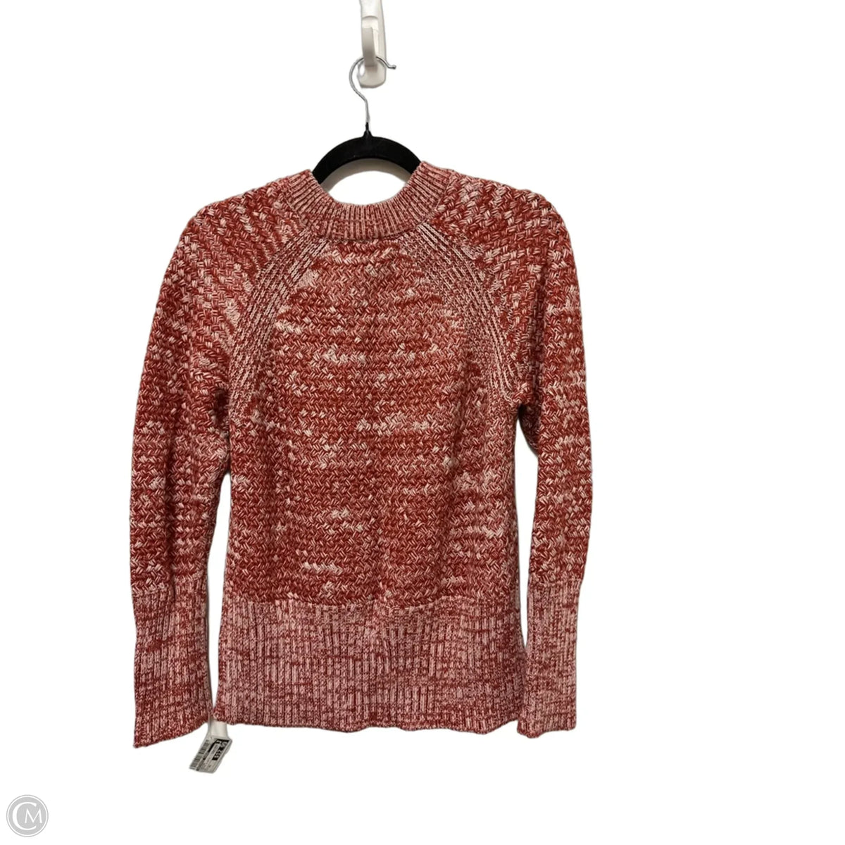 Sweater By Universal Thread In Orange & White, Size: Xs