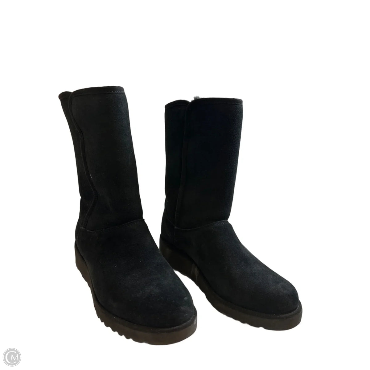 Boots Designer By Ugg In Black, Size: 6