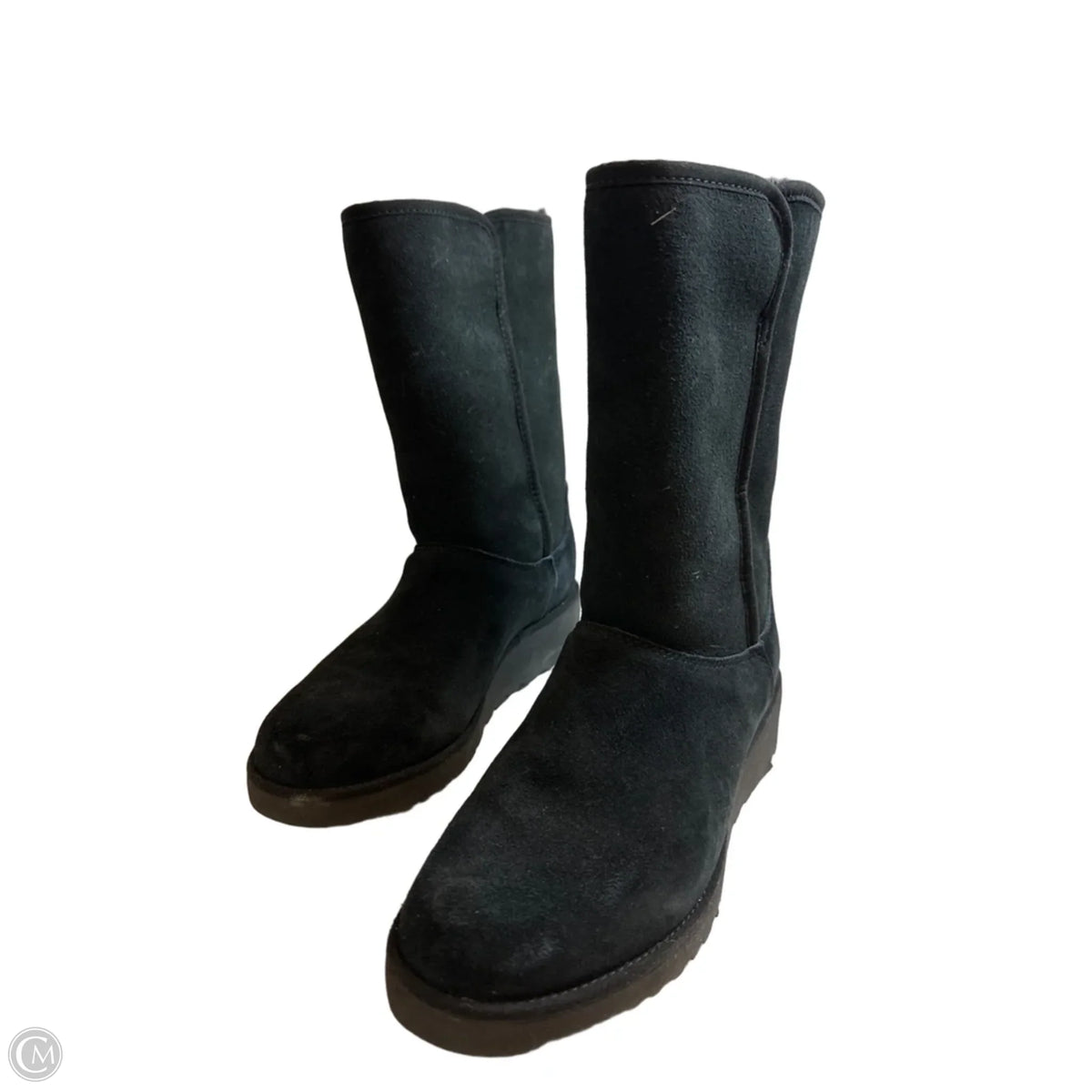 Boots Designer By Ugg In Black, Size: 6