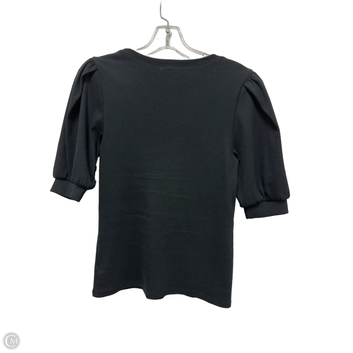 Top Short Sleeve By Express In Black, Size: M