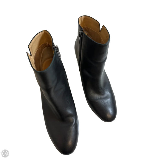 Boots Ankle Heels By Franco Sarto In Black, Size: 9.5