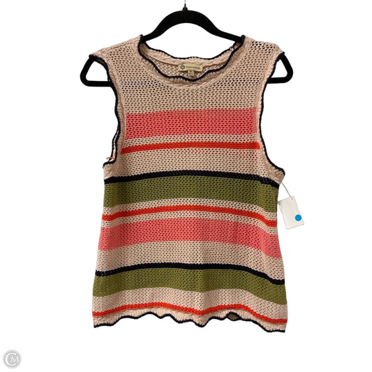 Top Sleeveless By Democracy In Multi-colored, Size: M