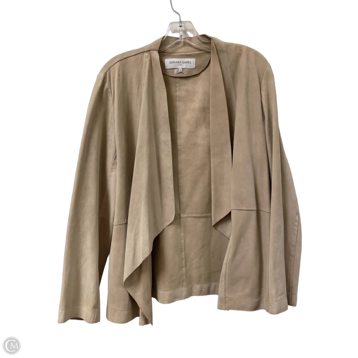 Jacket Other By Clothes Mentor In Cream, Size: M