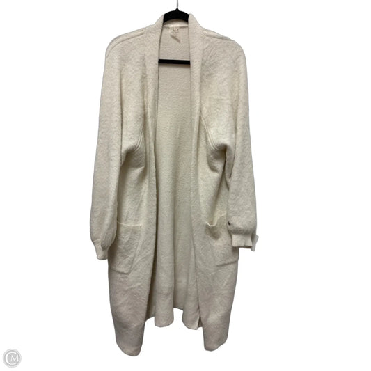 Sweater Cardigan By Calia In Cream, Size: L