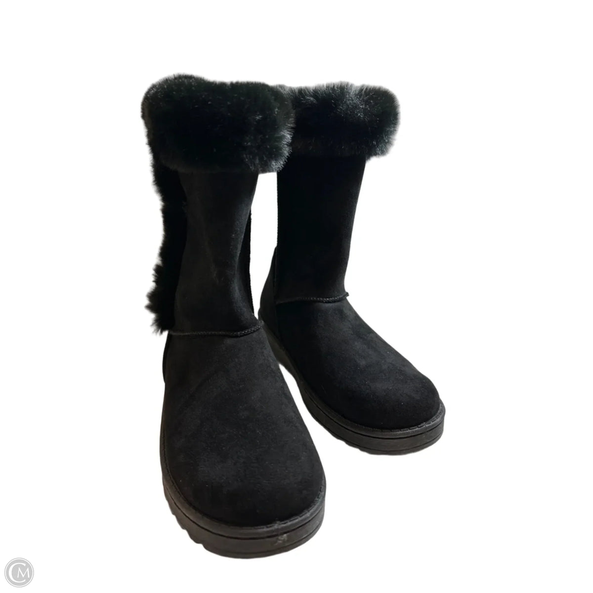 Boots Snow By So In Black, Size: 7.5