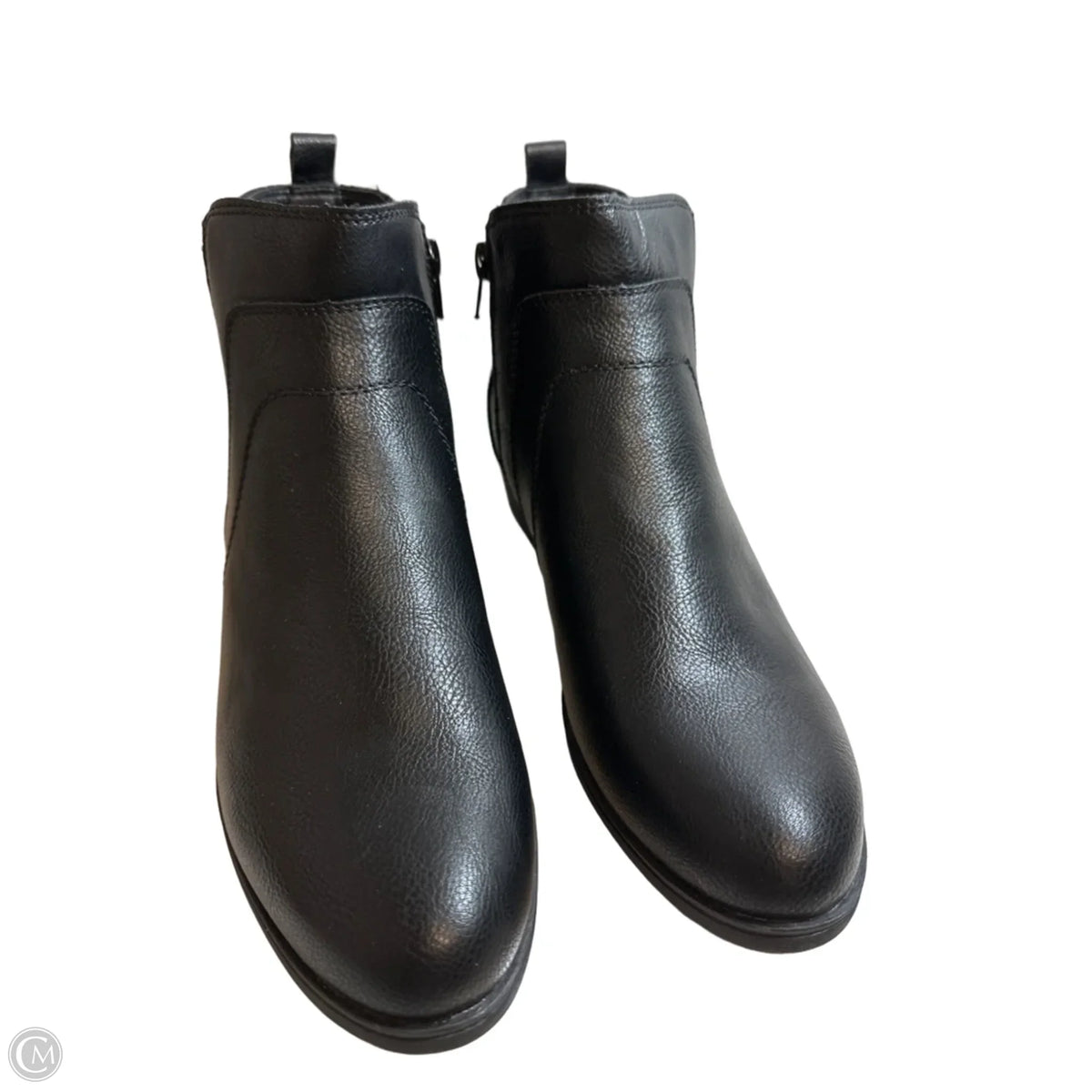 Boots Ankle Flats By Sugar In Black, Size: 9.5