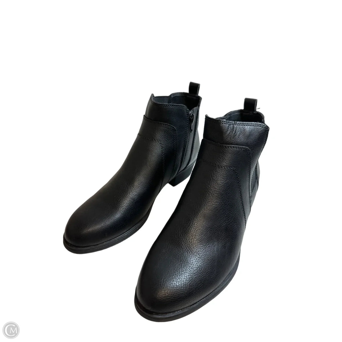 Boots Ankle Flats By Sugar In Black, Size: 9.5