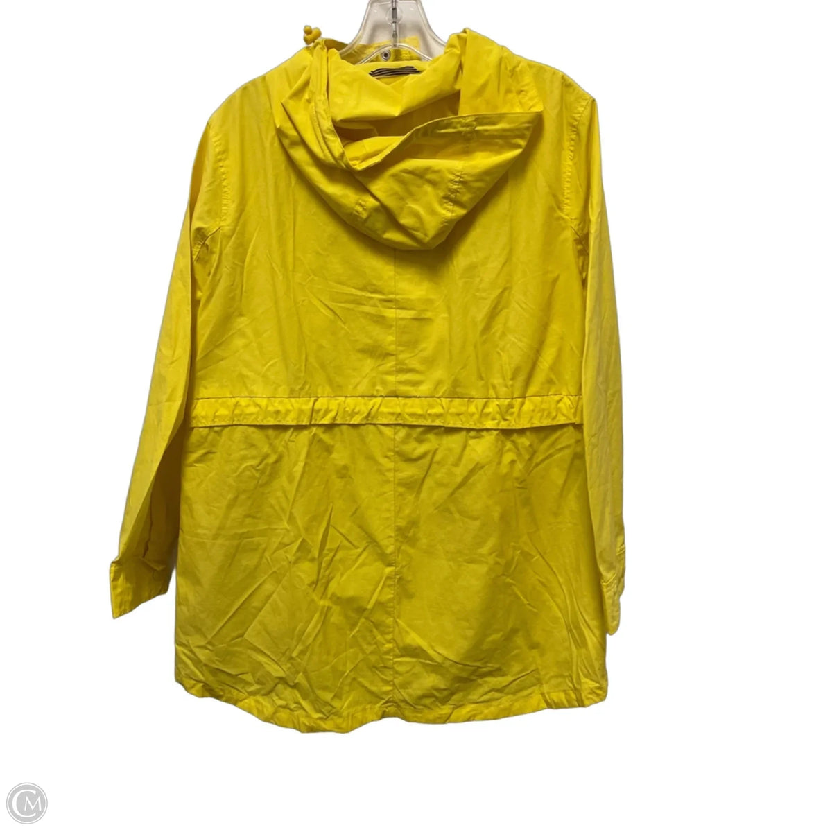 Jacket Windbreaker By J. Crew In Yellow, Size: S