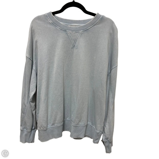 Sweatshirt Crewneck By Maurices In Blue, Size: L