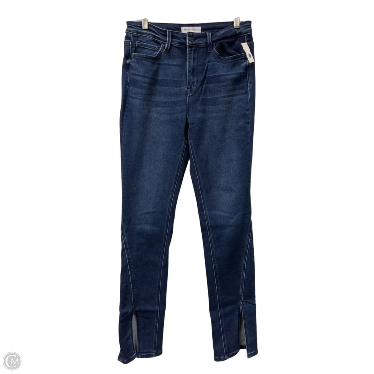 Jeans Boot Cut By Flying Monkey In Blue Denim, Size: 8