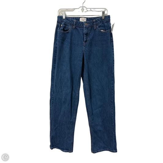 Jeans Straight By Target-designer In Blue Denim, Size: 6
