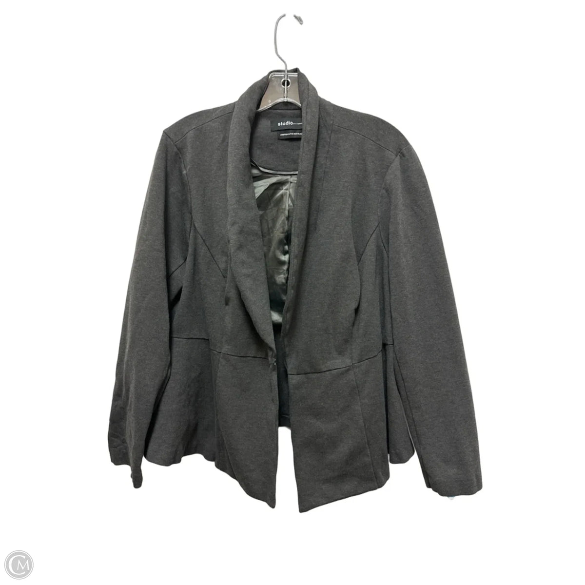 Blazer By Torrid In Grey, Size: 3x