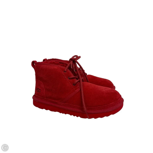 Shoes Designer By Ugg In Red, Size: 5