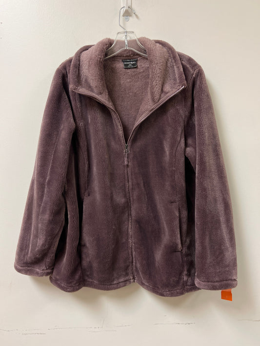 Jacket Faux Fur & Sherpa By 32 Degrees In Mauve, Size: 2x