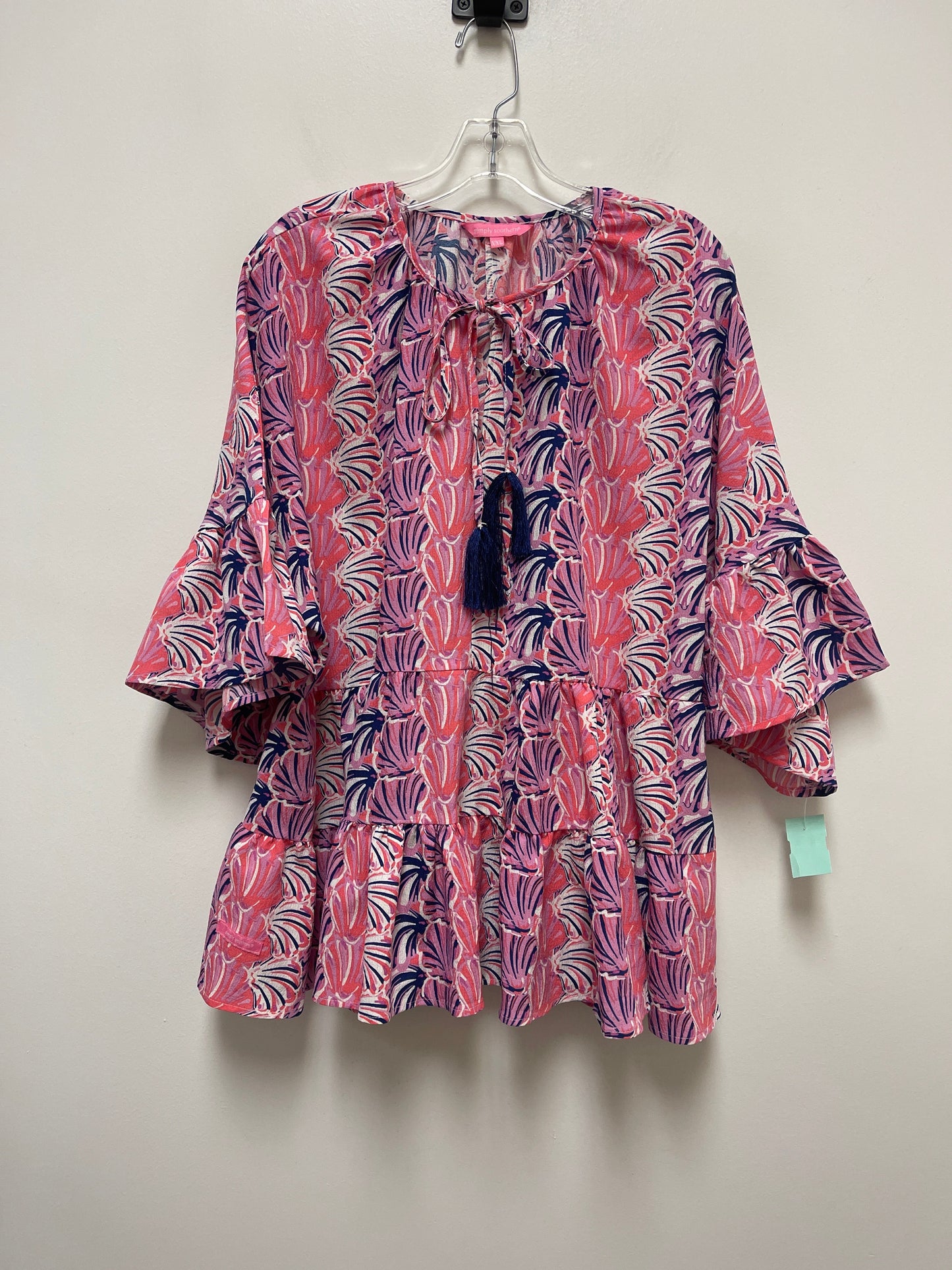 Top Short Sleeve By Simply Southern  Size: 2x