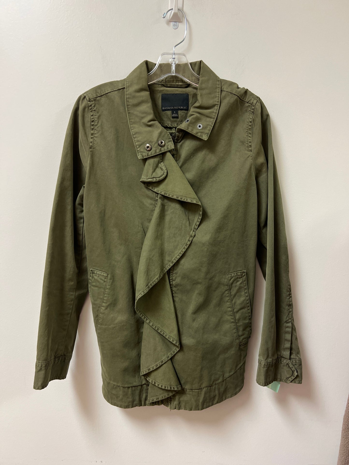 Jacket Utility By Banana Republic In Green, Size: S