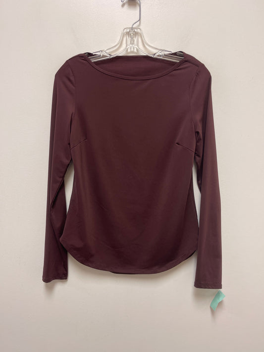 Athletic Top Long Sleeve Collar By Joy Lab  Size: S