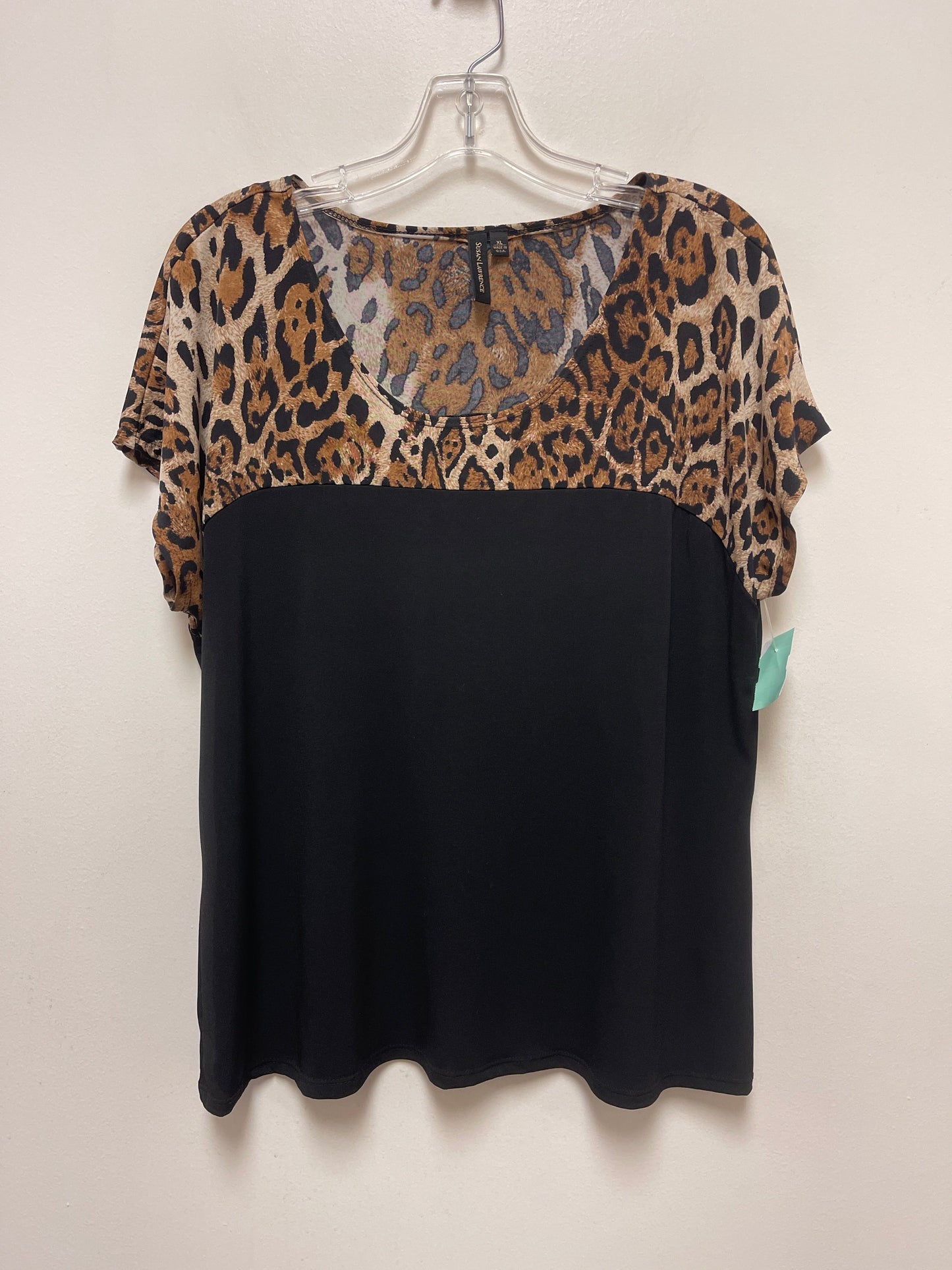 Top Short Sleeve By Susan Lawrence  Size: Xl