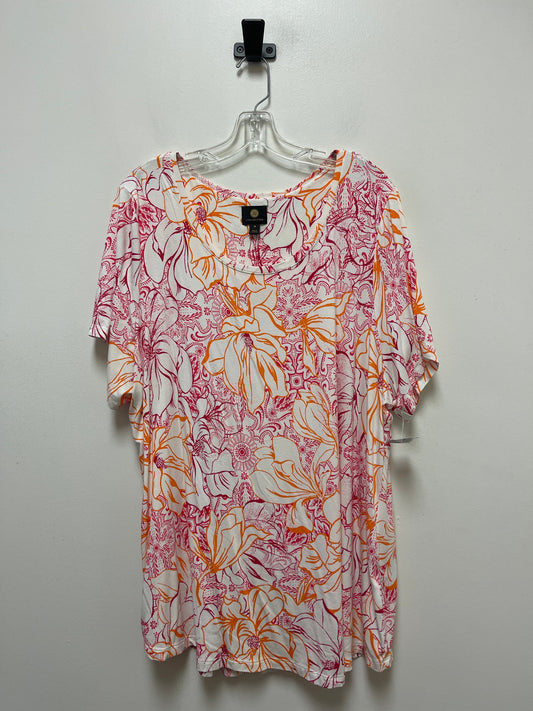 Top Short Sleeve By Jm Collections  Size: 3x