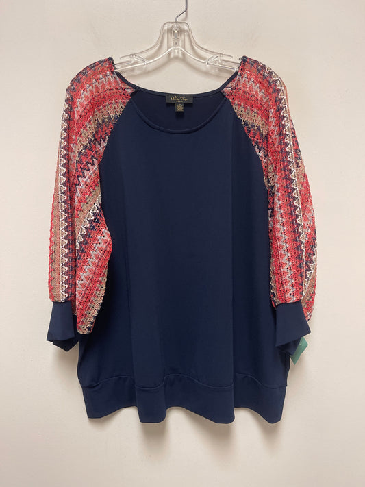 Top Long Sleeve By Melissa Paige  Size: 2x