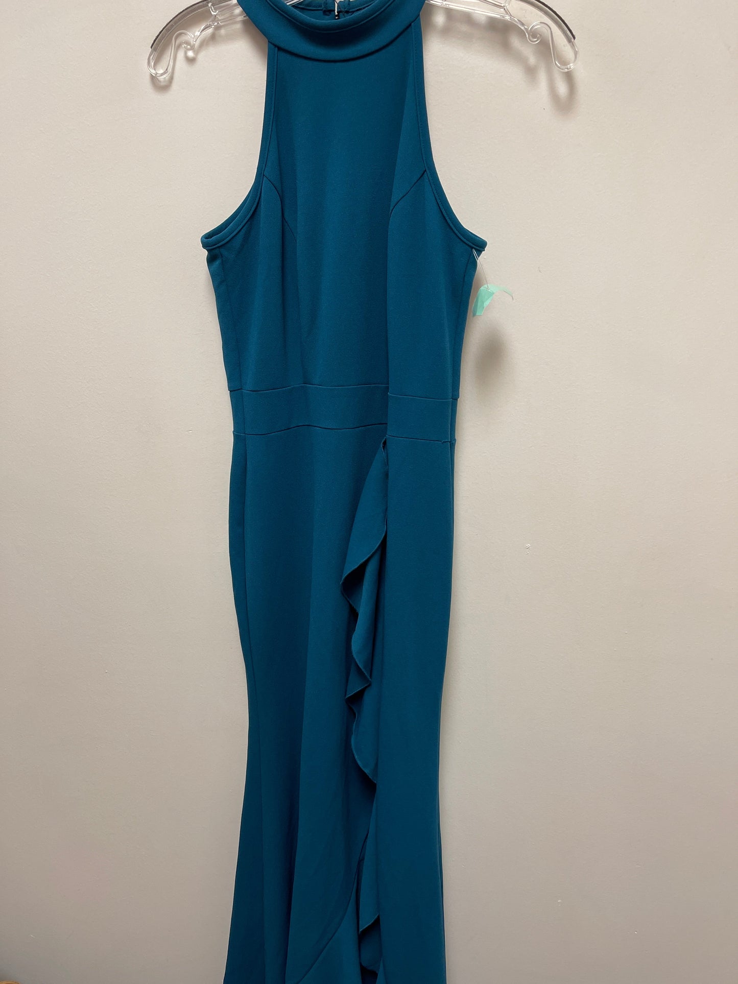 Blue Dress Casual Maxi Clothes Mentor, Size S