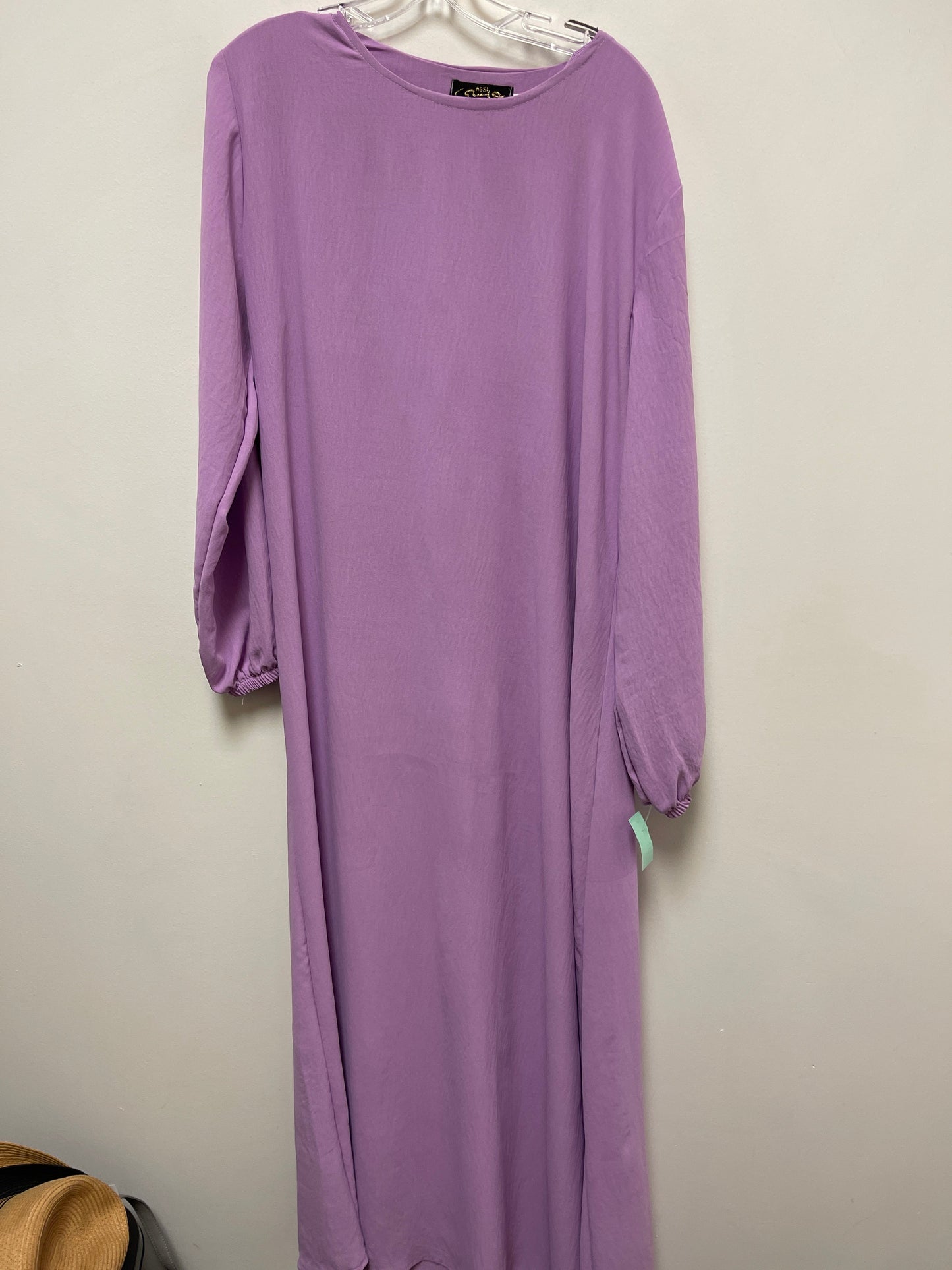 Purple Dress Casual Maxi Clothes Mentor, Size 2x